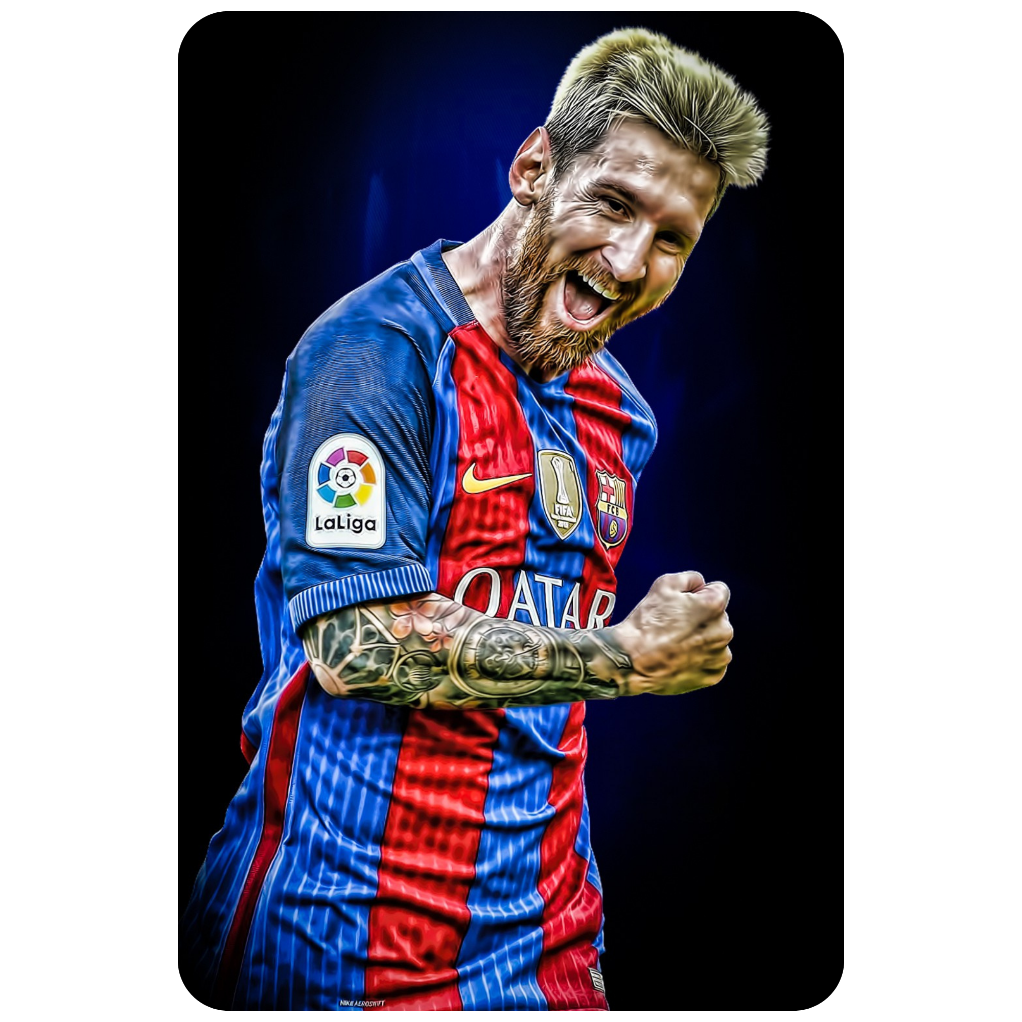 Textilná nálepka MESSI 2